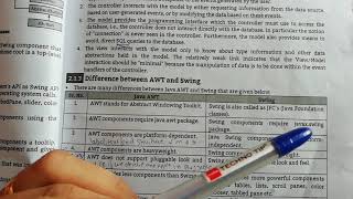 Difference between awt and swing