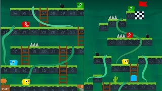 🐍 Snakes and Ladders Board Games 🎲 3 Player Match screenshot 5