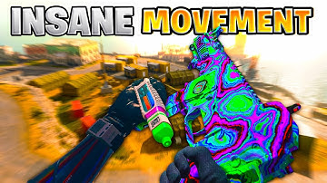 *NEW* BUFFED STRIKER MOVEMENT BUILD is INSANE on REBIRTH ISLAND! 👑 (BEST STRIKER CLASS MW3 WARZONE)