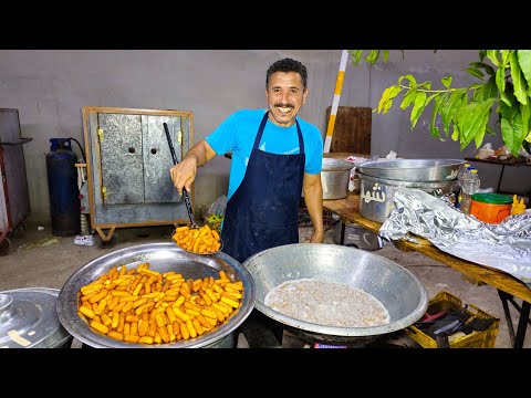 بلح الشام وسر القرمشة ولونه الذهبي مثل الجاهز مع بقاء مقرمش وطازج لمدة طويلة مع الشيف احمد عبادة 