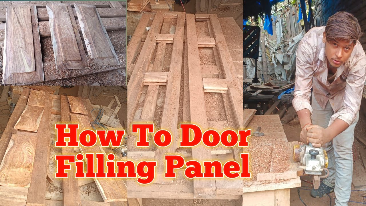 How To Make Door Filling Panel By Using Randa Machine || दरवाजे के ...
