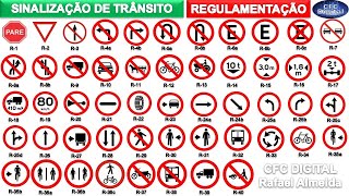 Descubra o nome de todas as Placas de Regulamentação e seus significados screenshot 4