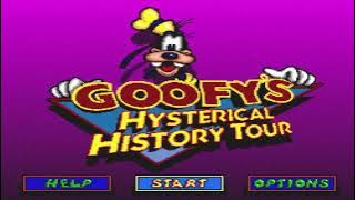 Goofy's Hysterical History Tour - Sega Genesis - Start Up