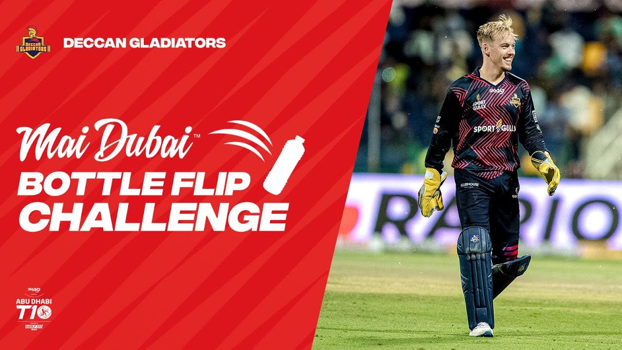 Mai Dubai Bottle Flip Challenge | Episode 1 | Deccan Gladiators