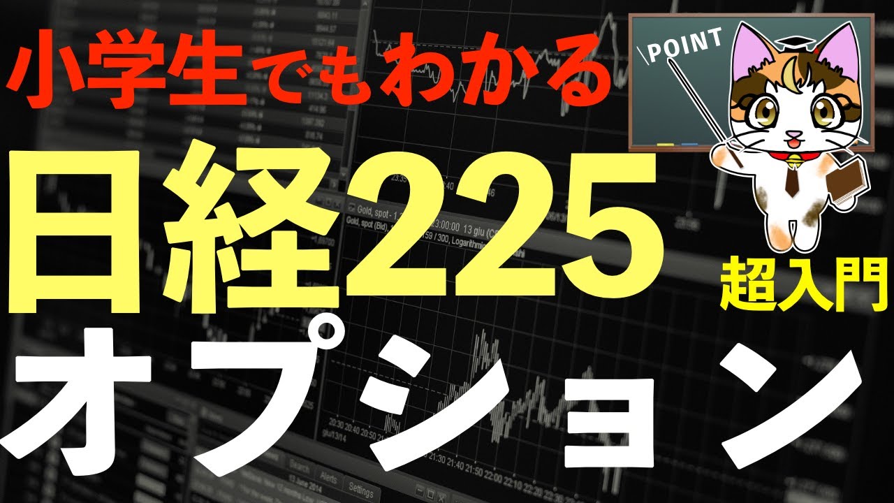 小学生でもわかる日経225オプション取引超入門、先物取引との違いも Youtube 