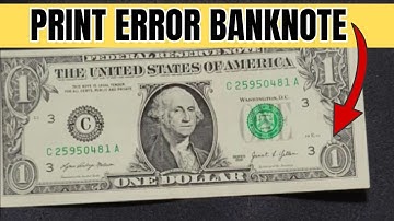 MISALIGNMENT ERROR FOUND! Bill Searching for Rare Banknotes Worth Money