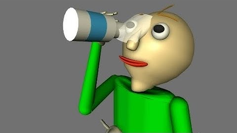 baldi puts bleach in His eyes 2