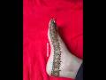 Mehndi design for side feet #shorts #youtubeshorts #mehndi #viral