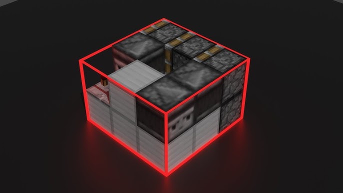 picture Minecraft Triple Piston Extender 1.16 small horizontal triple piston extender