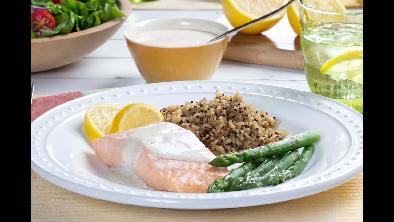 Lemonade Poached Salmon