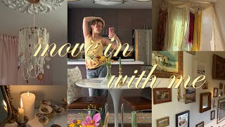 move in & decorate my new apartment with me | cozy tour✨
