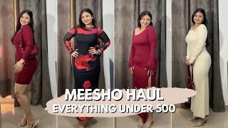 Huge Meesho Dresses Haultrendy Dressesstarting At Rs.216 Try On Haul Chandrika Rawat