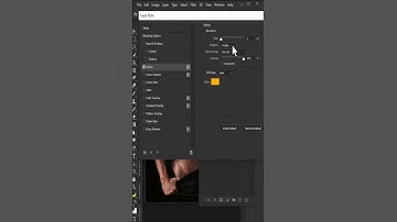 How to create subject stroke outline effect in Photoshop! #shorts #photoshop