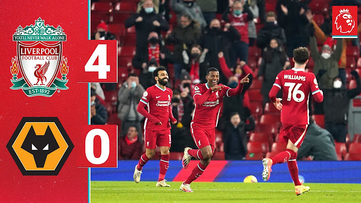 Highlights: Liverpool 4-0 Wolves | Fans welcomed back to Anfield in style