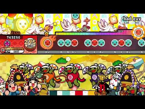 [太鼓の達人] bad guy 全良 [ニジイロ]