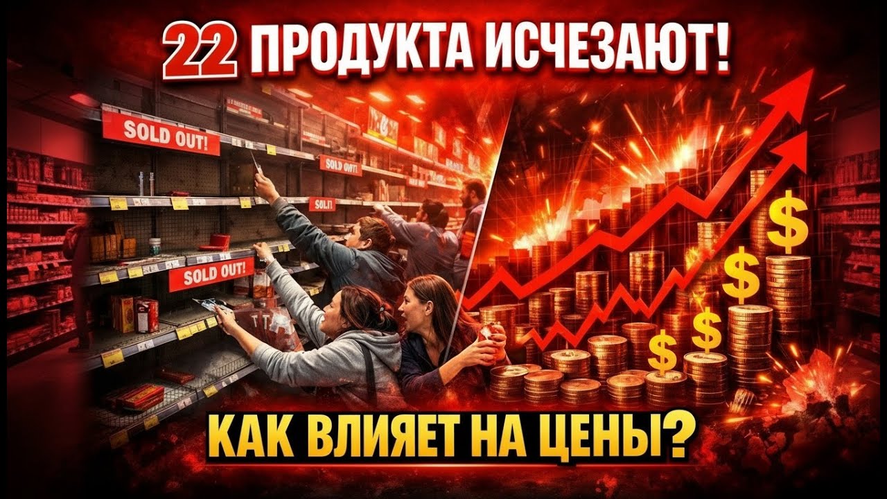 22 продукта исчезают — как это повлияет на ЦЕНЫ?