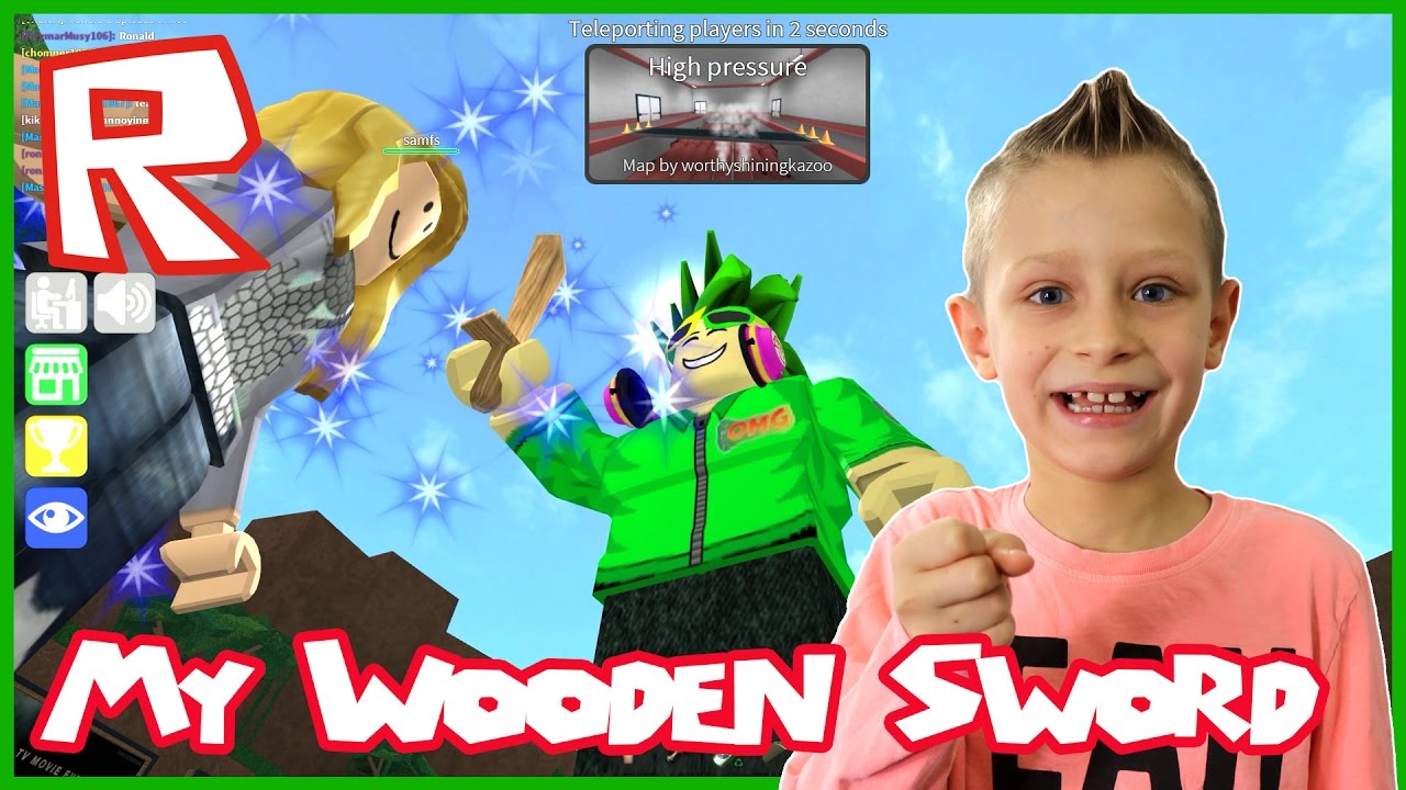 My Wooden Sword Roblox Epic Minigames Youtube - epic roblox swords