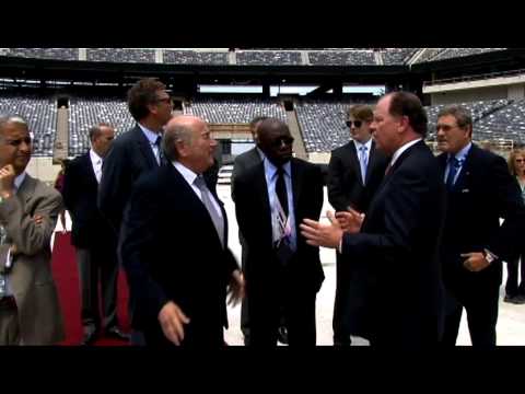 July 25, 2009: FIFA Executives Visit the New Meadowlands