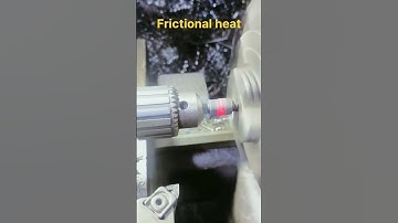 Friction Welding with Lathe: How Allen Bolts Fuse Together. | #machine #engineering #industrial