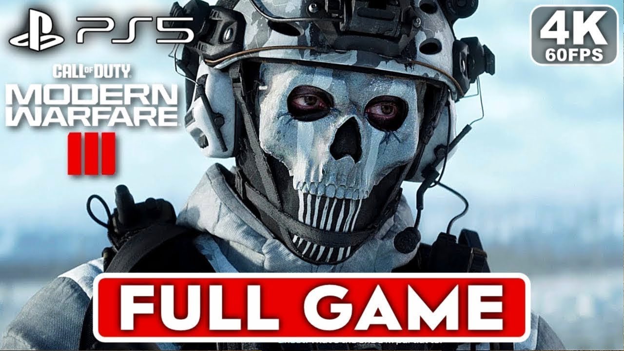 CALL OF DUTY MODERN WARFARE 3 Gameplay Walkthrough Part 1 Campaign FULL GAME 4K 60FPS PS5
