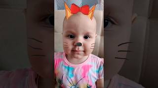 Наша Карамелька 🐱 #Трикота#Милана#Дети #Дочка #Baby #Happy #Маска#Карамелька#Тикток#Мультик#Лайк