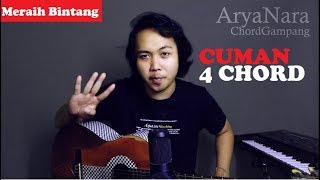 Chord Gampang (Meraih Bintang - Via Vallen) by Arya Nara (Tutorial Gitar) chords