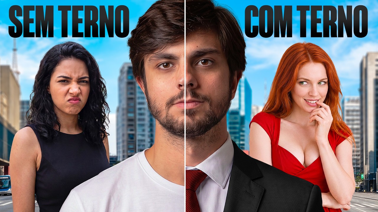 Escondi uma câmera e testei se a roupa muda como você é tratado