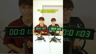 PARTE 1 | El mas rápido en llegar al tiempo pierde. #cronómetro  #tiempo #juego