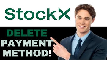 HOW TO DELETE PAYMENT METHOD ON STOCKX 2024! (FULL GUIDE)