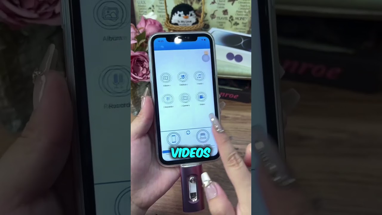 Нет iCloud для сохранения фотографий на телефоне.
