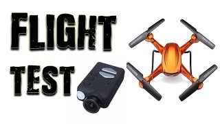 Mobius Camera on Cheap Drone/Quadcopter- Flight Test