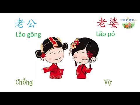 Video [Từ Vựng Tiếng Trung] CHỦ ĐỀ GIA ĐÌNH - youtube