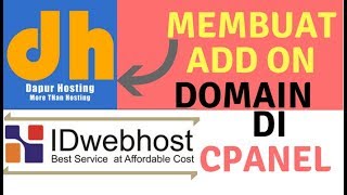 Cara Menambahkan Domain Dari Idwebhost Ke Cpanel Dapurhosting