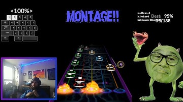 Clone Hero Keyboard All-Taps Montage!