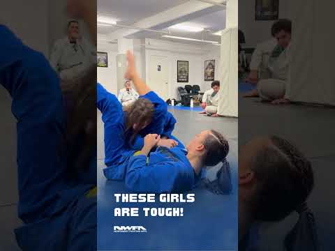 Sofia & Lydia Drilling Triangle Chokes with Rigan Machado 🥋 Seminar Highlights