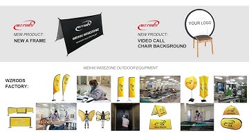 Teardrop Feather Flag Pole Advertising