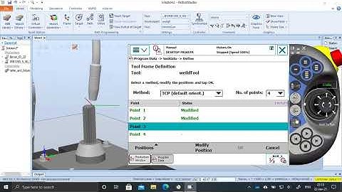 ABB IRB 1200 -  TCP Setting