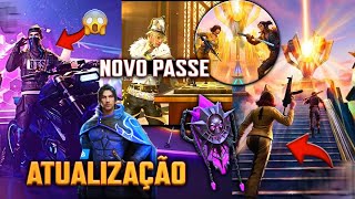 CORRE! ATUALIZAÇÃO DO FREE FIRE, PASSE DE MAIO, ROUPAS DO BTS, EVENTO DO MUNDIAL!
