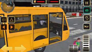 City High School Bus 2018: Driving Simulator PRO Android Gameplay screenshot 4
