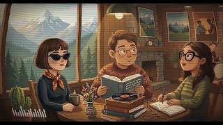 Mountain Lodge Morning - Peaceful Folk Jazz for Relaxation & Sunday Reset