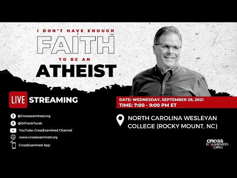 I Don't Have Enough Faith to be an Atheist LIVE from North Carolina Wesleyan College