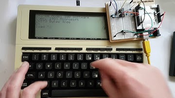 TRS-80 Model 100 Loading From SD Card / Arduino
