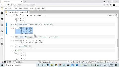 Understanding Numpy Axis for 2-D Array