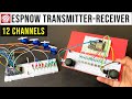 12 Channels ESPNOW Wireless Transmitter Receiver using ESP32 | DIY 👌