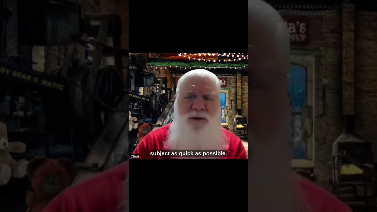 Что говорит Санта-Клаус неверующим? 