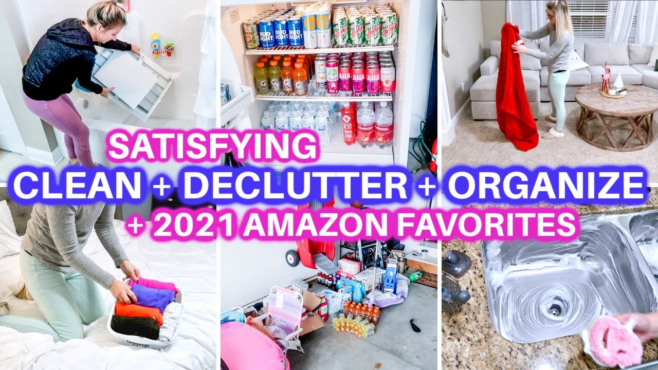 SATISFYING DEEP CLEAN WITH ME DECLUTTER ORGANIZE|EXTREME SPEED CLEANING ...