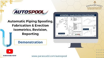AUTOSPOOL | Piping Spooling Software | Spool Isometric Drawing | Erection Isometric Drawing