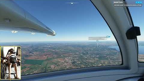 VR Microsoft Flight Simulator 2020 already possible? Vorpx Rome to Viterbo flight