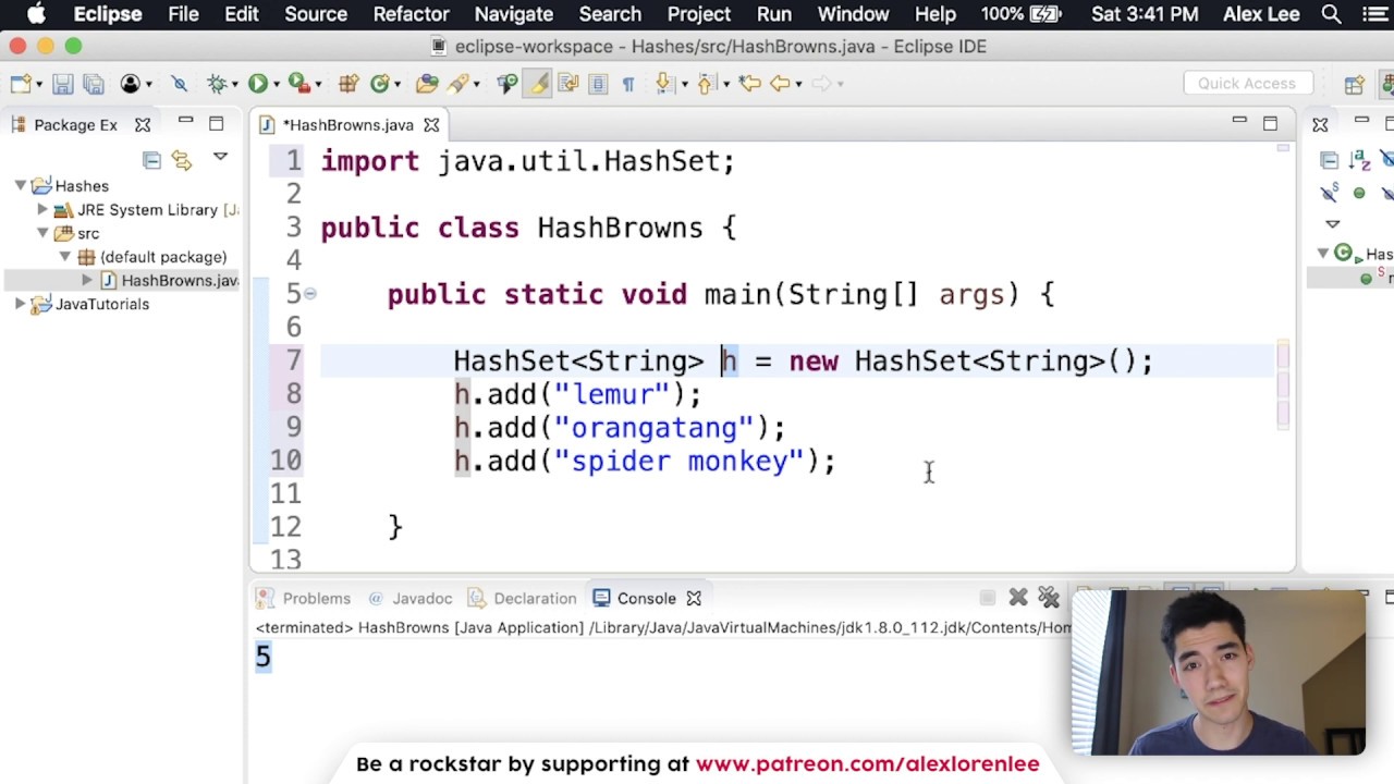 Java Hashset Tutorial - How To Use The Hashset In Java