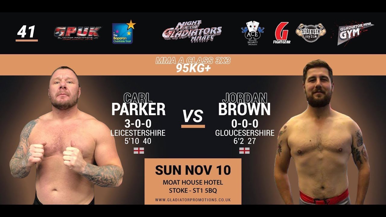 GPUK Night of the Gladiators 41 - Carl Parker vs Jordan Brown
